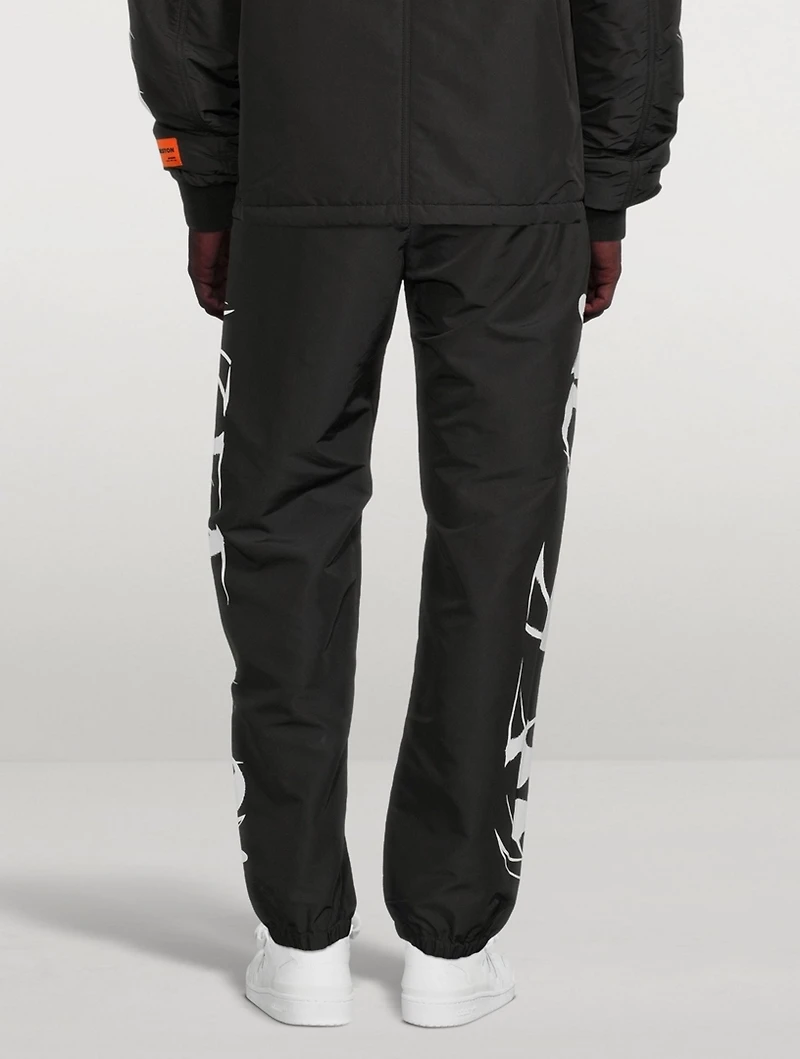 Brush Nylon Track Pants
