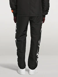 Brush Nylon Track Pants