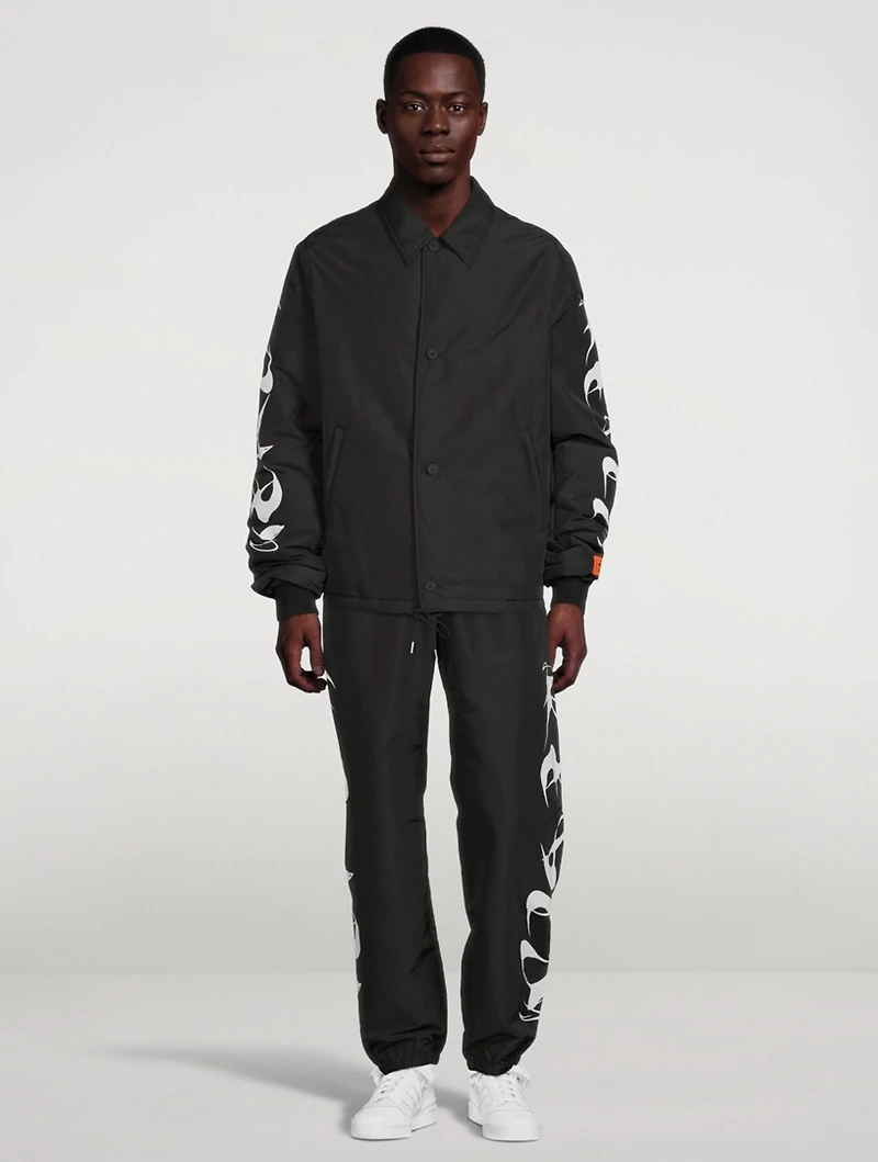 Brush Nylon Track Pants