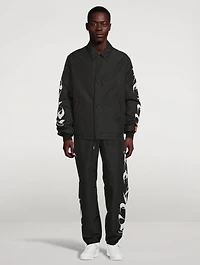 Brush Nylon Track Pants