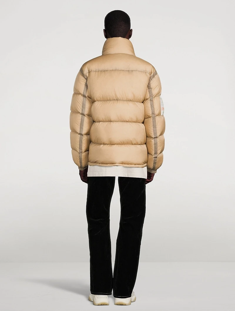 Treated Nylon Puffer Jacket