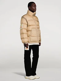 Treated Nylon Puffer Jacket