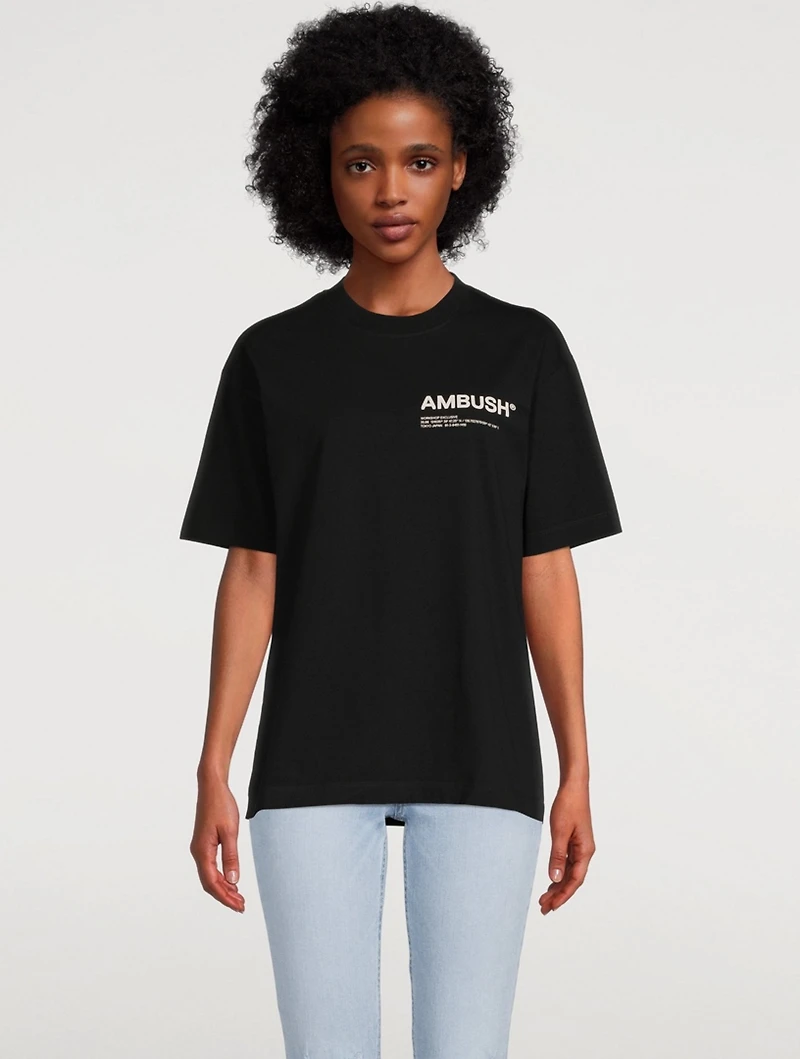 Workshop Jersey T-Shirt With Logo