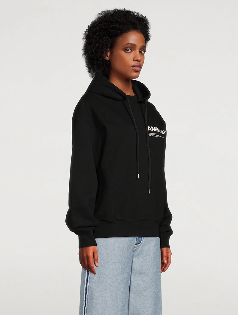 Workshop Jersey Hoodie With Logo
