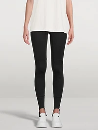 Scuba Leggings With Logo Band