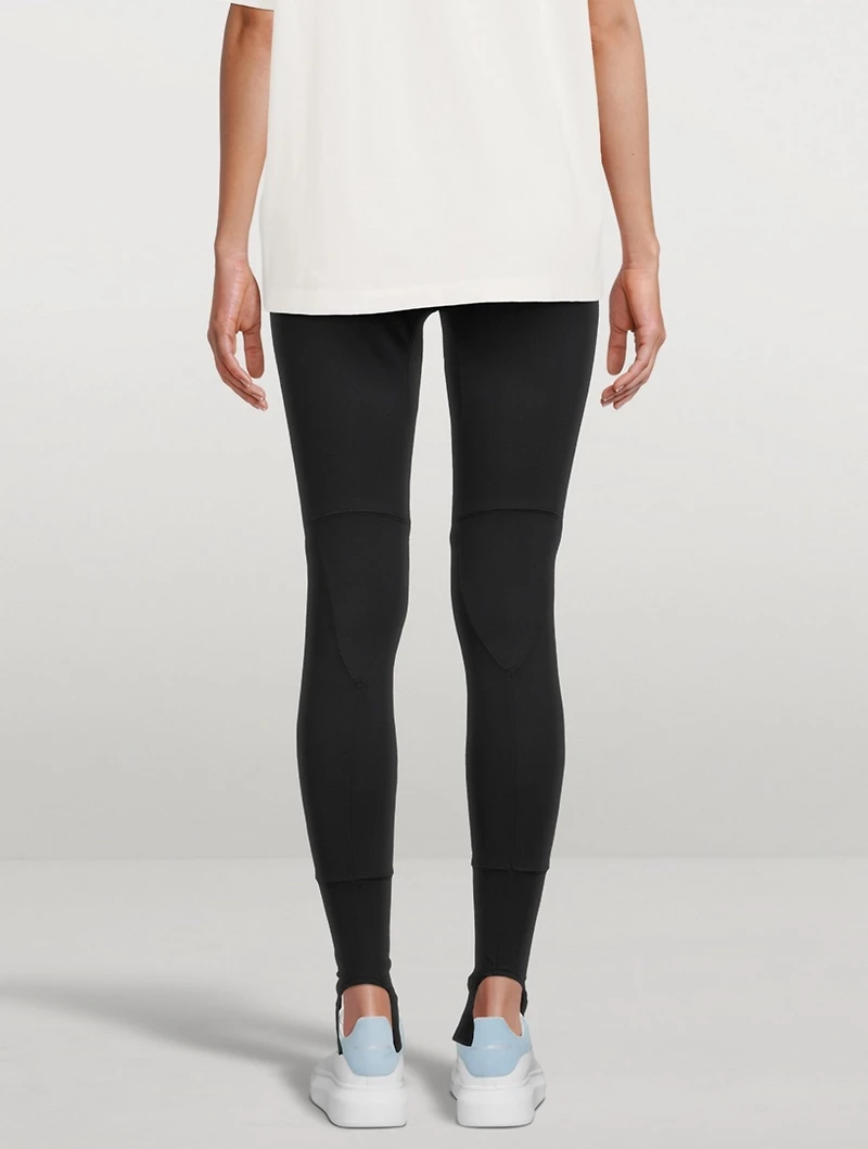 Scuba Leggings With Logo Band