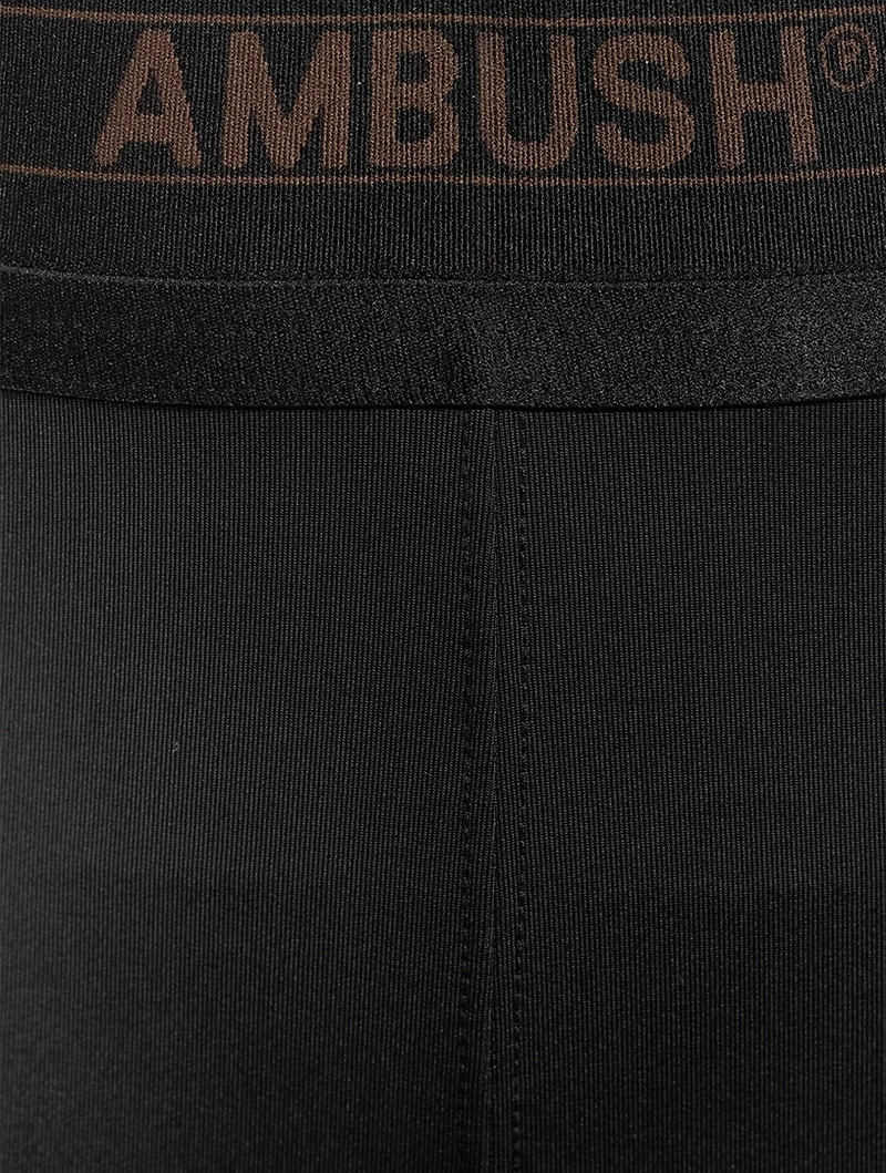 Scuba Leggings With Logo Band