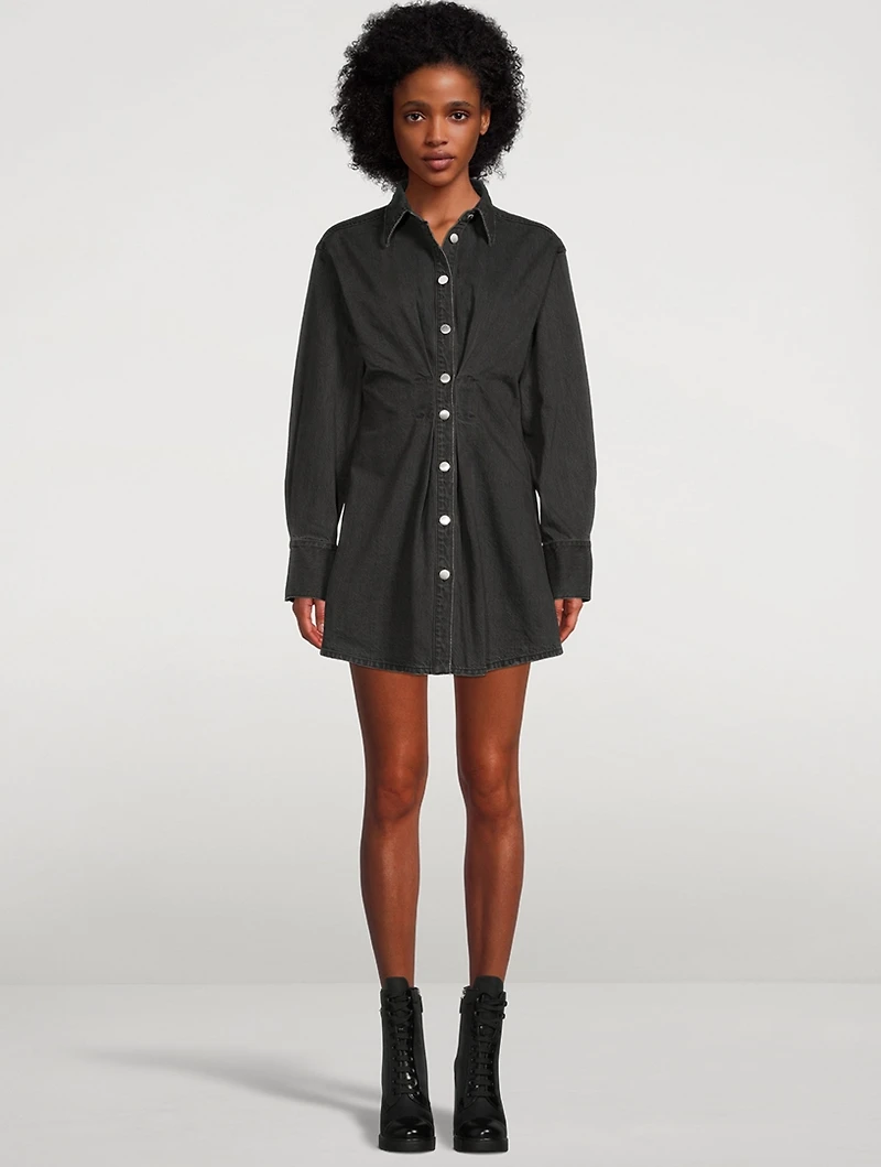 Denim Shirt Dress