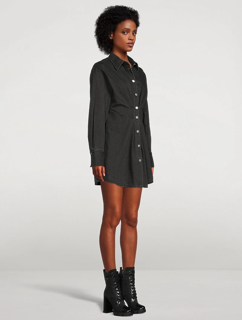 Denim Shirt Dress