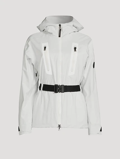 Maia-T Belted Ski Jacket With Hood