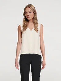 V-Neck Sleeves Top