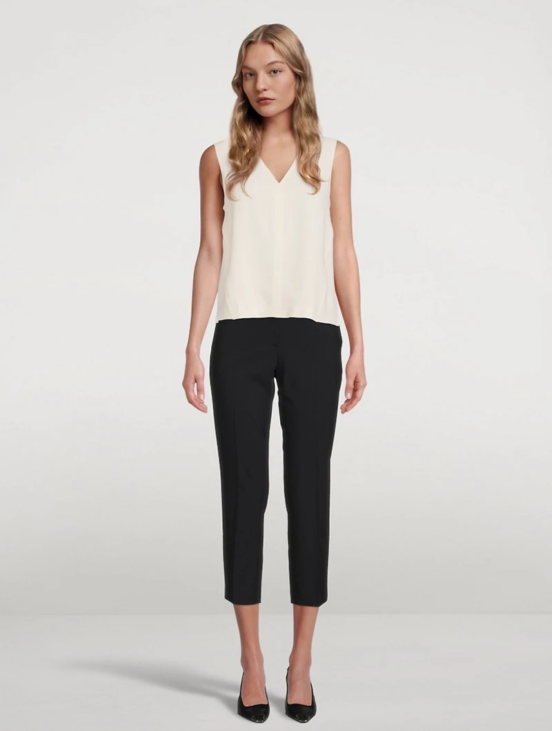 V-Neck Sleeves Top