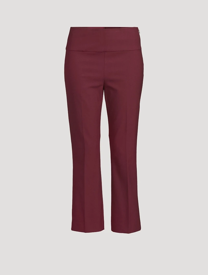 Eco Stretch Cotton Yoke Pants