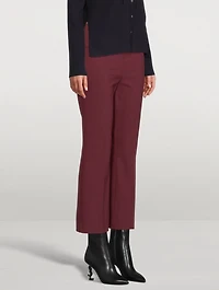 Eco Stretch Cotton Yoke Pants