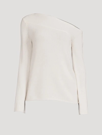 Cashmere Asymmetrical Sweater