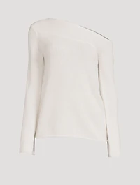 Cashmere Asymmetrical Sweater