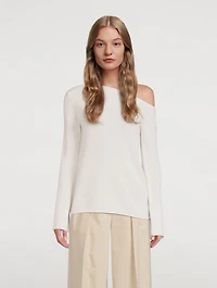 Cashmere Asymmetrical Sweater