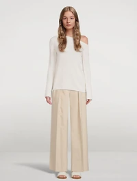 Cashmere Asymmetrical Sweater