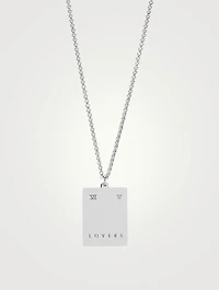 Tarot Lovers Pendant Necklace