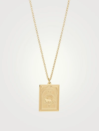 Tarot Strength Pendant Necklace