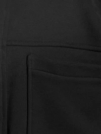 Recycled Cotton Sweatshirt Jacket