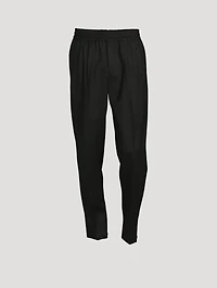 Wool-Blend Jogger Pants