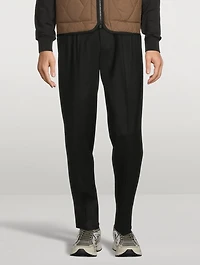 Wool-Blend Jogger Pants