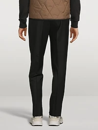Wool-Blend Jogger Pants