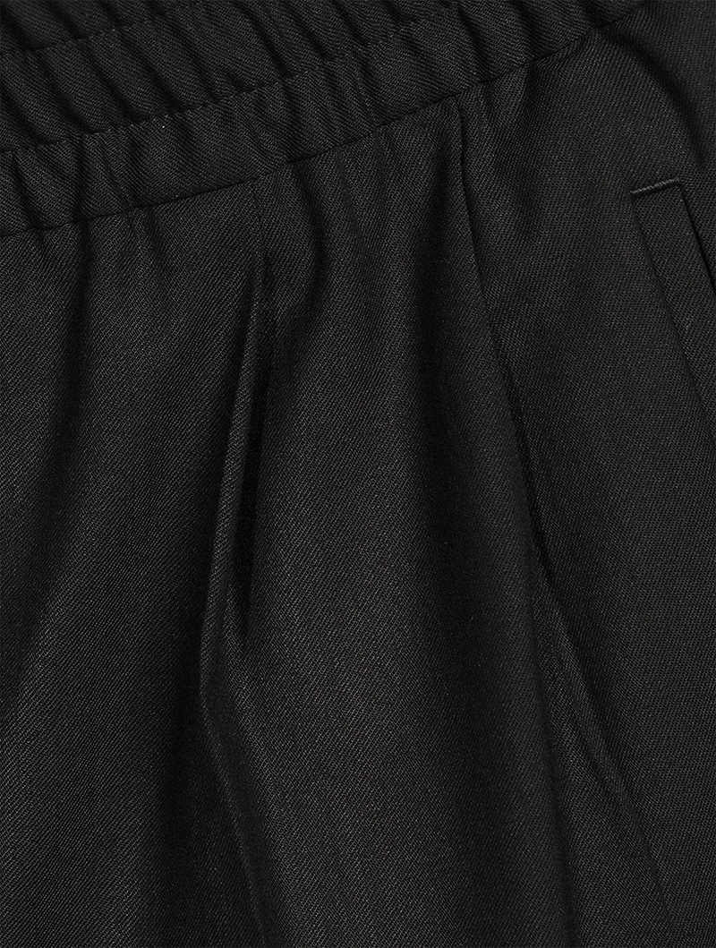 Wool-Blend Jogger Pants