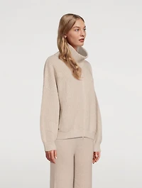 Mela Ribbed Cashmere Cardigan