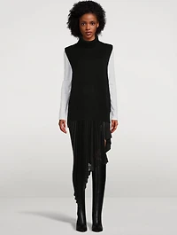 Molly Turtleneck Cashmere Sweater Vest