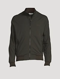 Cotton And Modal Zip Sweatshirt