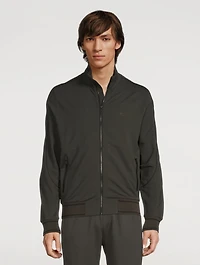 Cotton And Modal Zip Sweatshirt