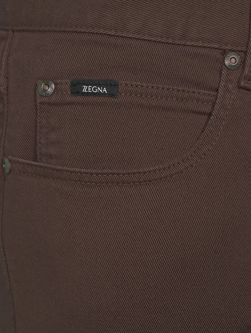 Cotton Stretch Slim-Fit Jeans