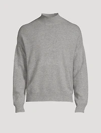Wool And Cashmere Mockneck Sweater