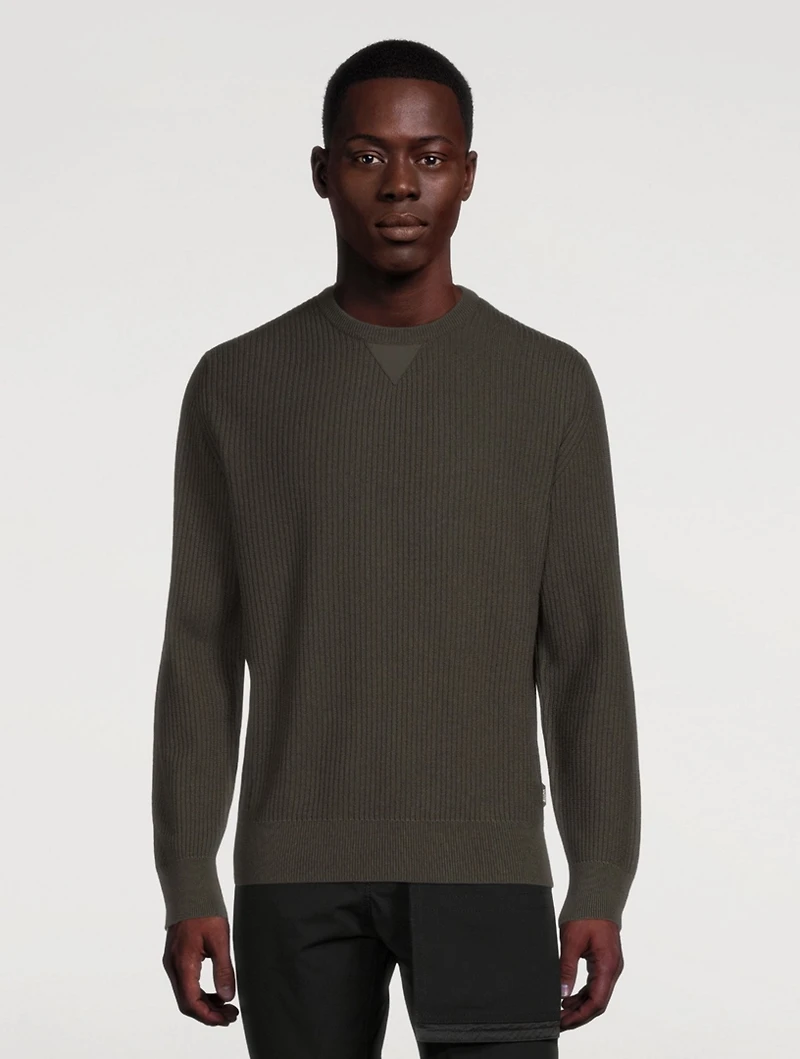 Wool Ribbed Sweater