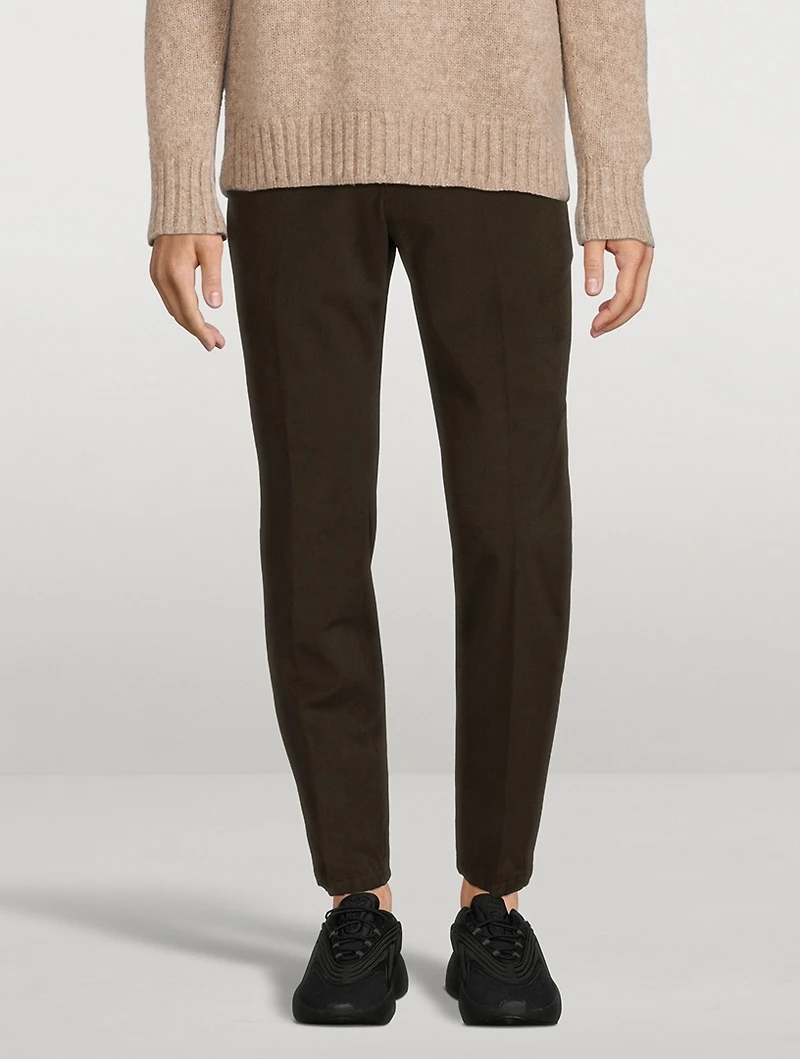 Cotton Stretch Jogger Pants