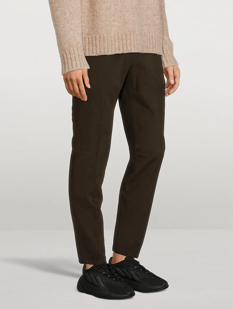 Cotton Stretch Jogger Pants