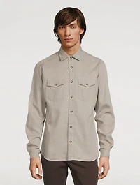 Cotton-Blend Shirt