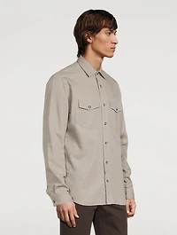Cotton-Blend Shirt