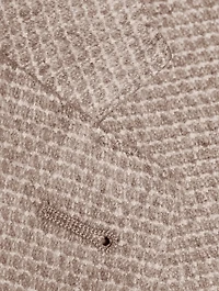 Wool Silk And Cashmere Jacket Check Print