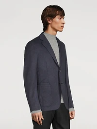 Wool Silk And Cashmere Jacket