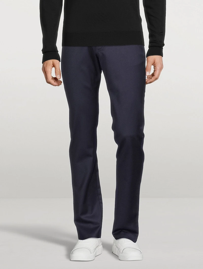 Wool Flannel Jeans