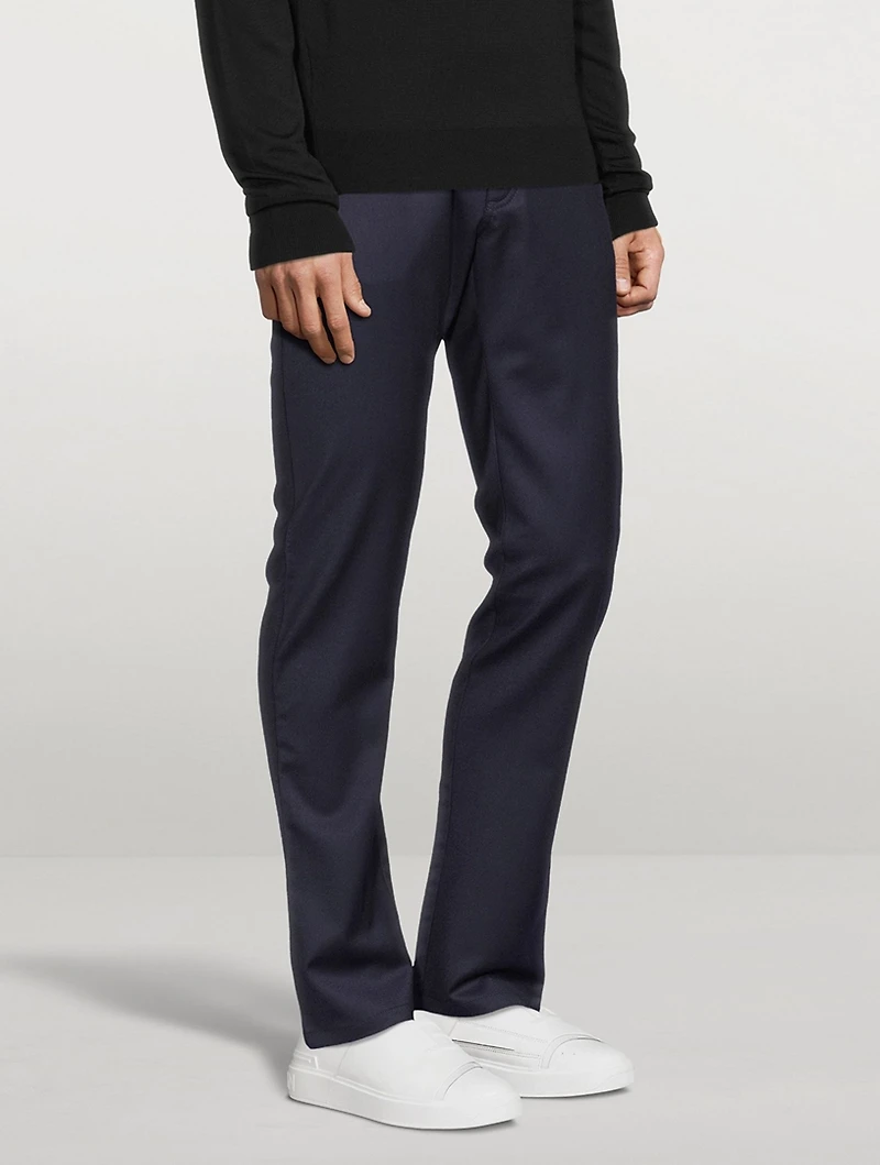 Wool Flannel Jeans