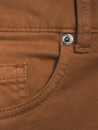 Cotton Stretch Slim-Fit Pants