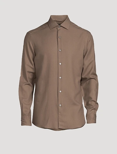 Cotton And Cashmere Shirt