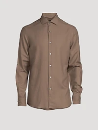 Cotton And Cashmere Shirt