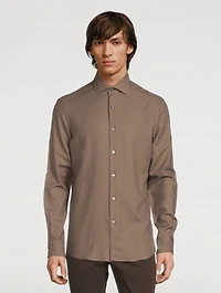 Cotton And Cashmere Shirt