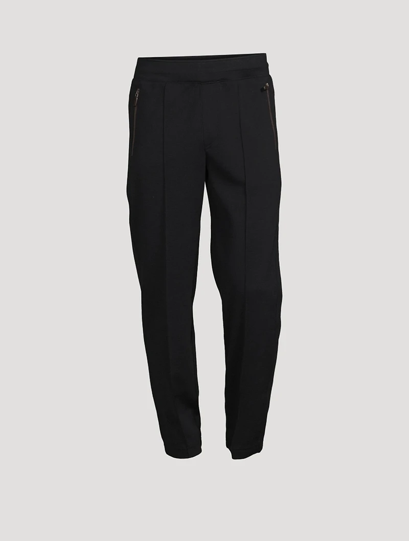 Wool Tapered Sweatpants