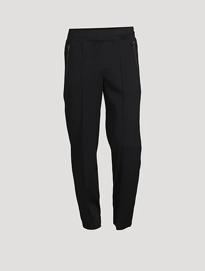 Wool Tapered Sweatpants